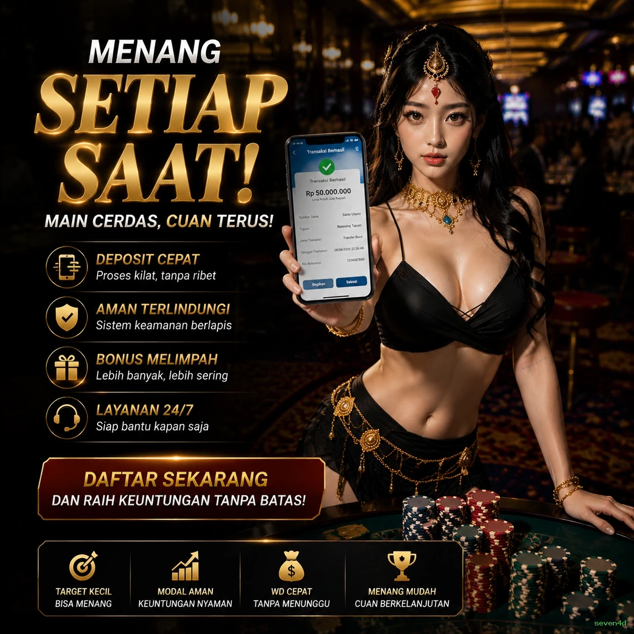 Mengungkap Ragam Permainan di seven4d
