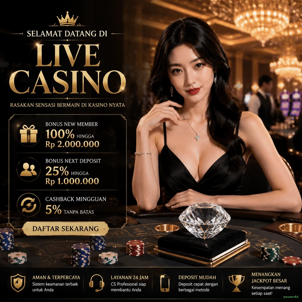 Cara Mendaftar dan Verifikasi Akun di seven4d