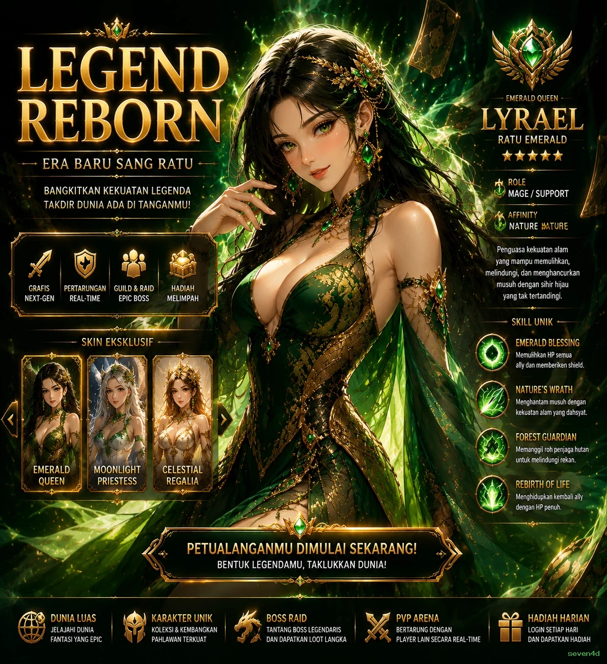 seven4d Dukungan Pelanggan